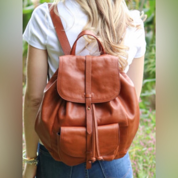 Madewell leather Transport Rucksack - Picture 7 of 7